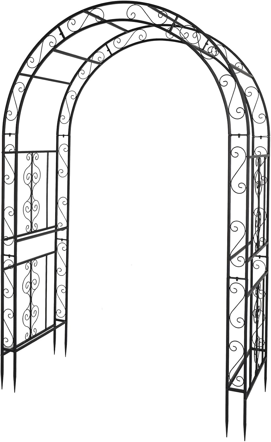 Metal Outdoor Garden Arch Trellis Frame