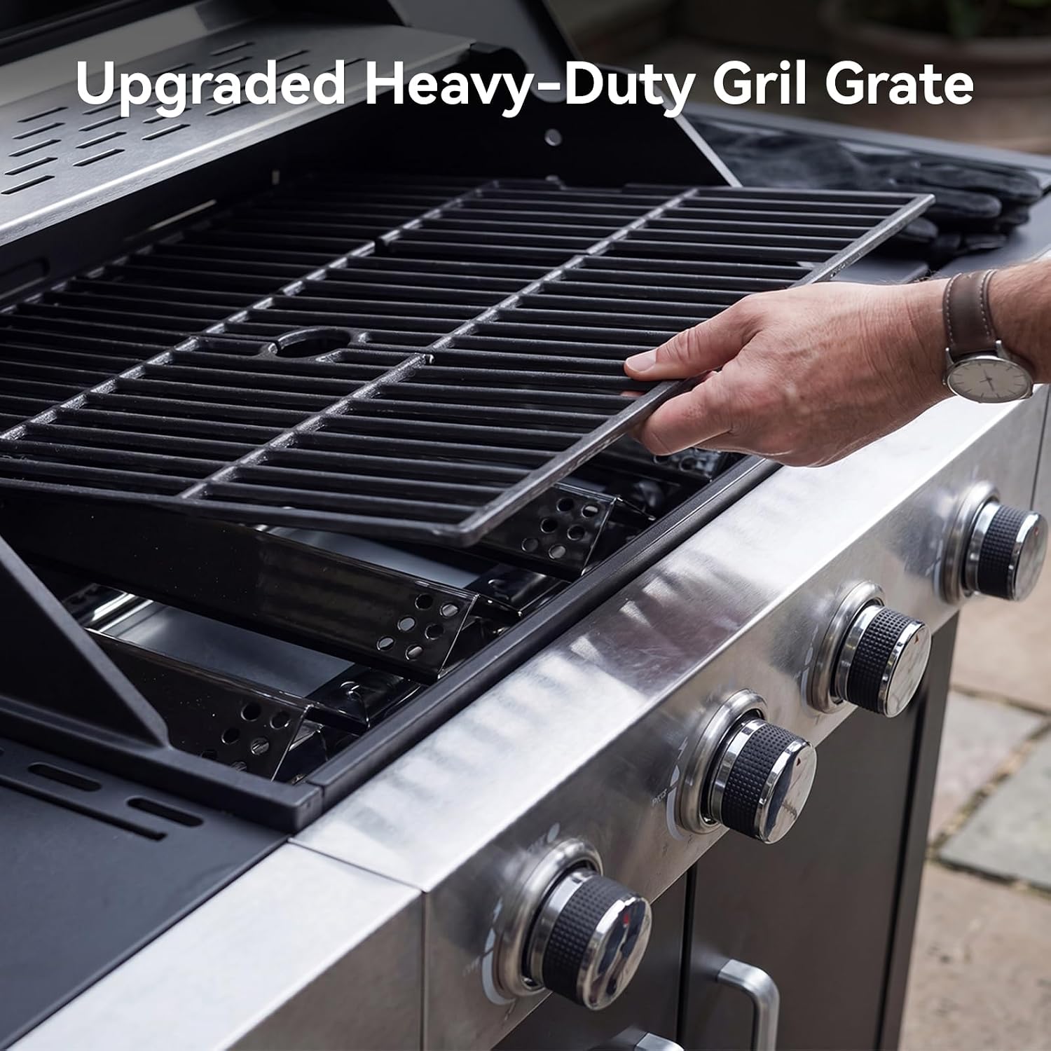 4‑Burner Outdoor Propane Gas Grill