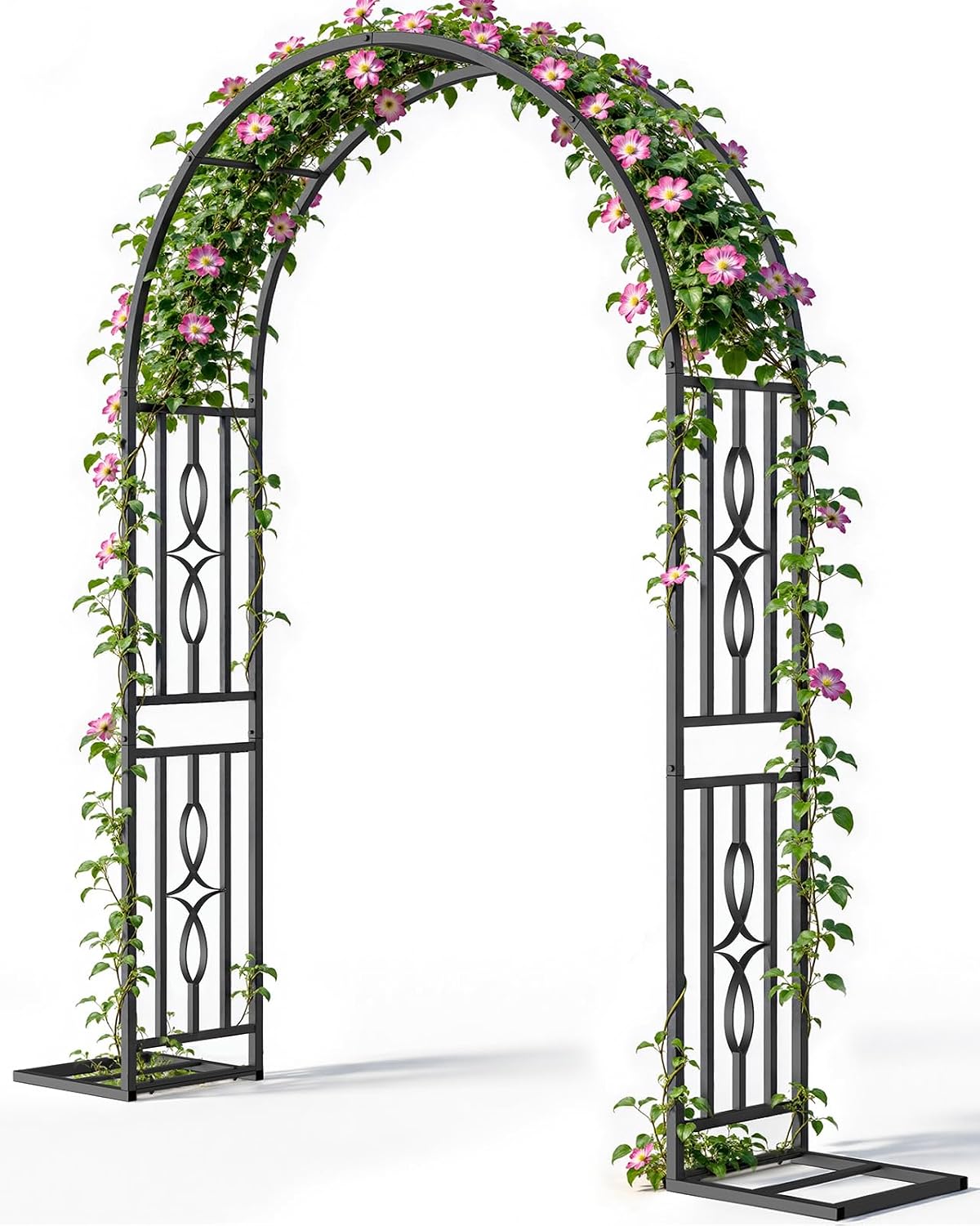 Stable Metal Garden Arch Trellis Decor