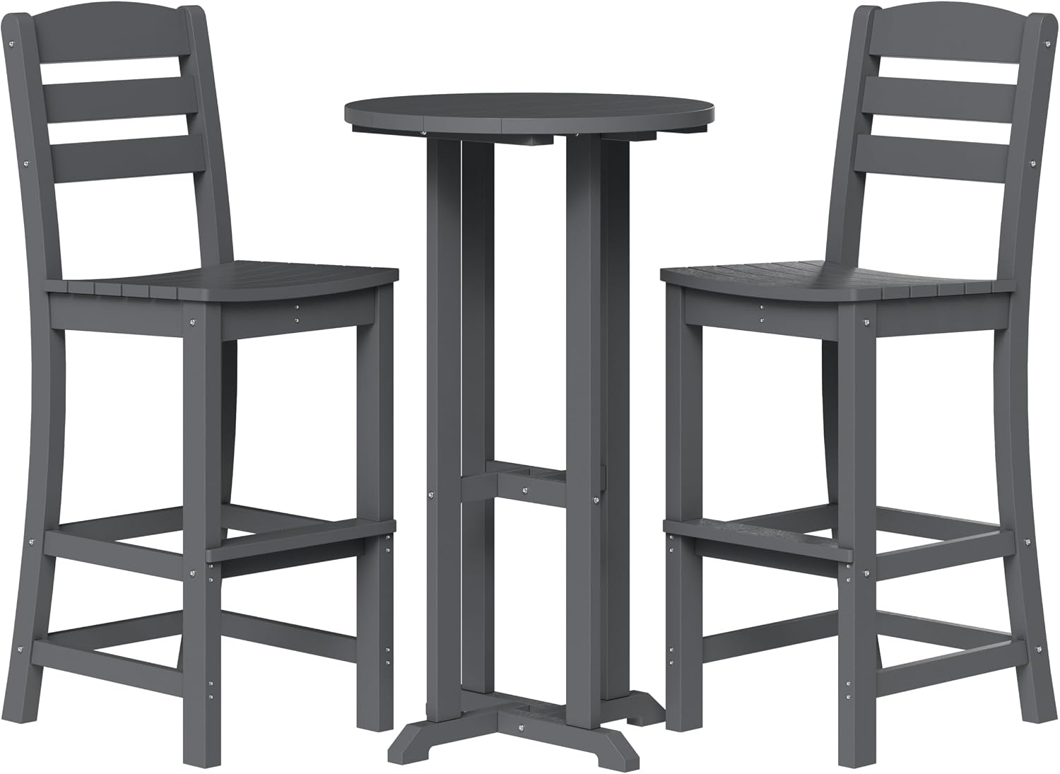Outdoor High‑Top Bar Table Chair Set