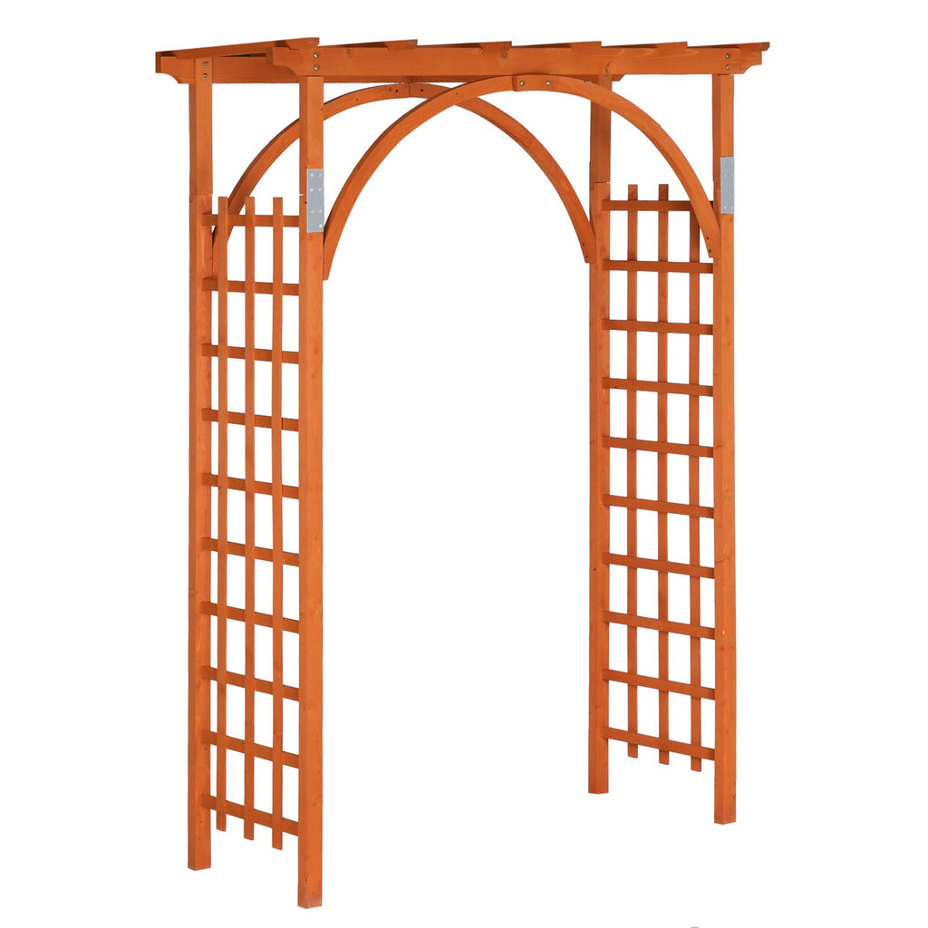 Wooden Garden Arch Climbing‑Plant Trellis