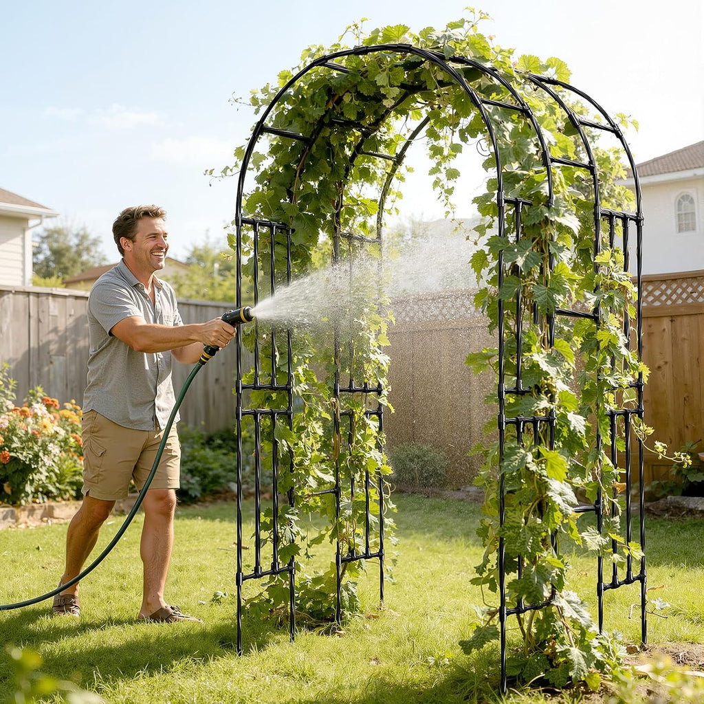 Steel Garden Arch Climbing‑Plant Trellis