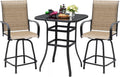 Swivel Outdoor Patio Bar Furniture Set